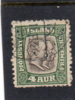 Islande :Timbres De Service N°25 Oblitéré - Dienstmarken