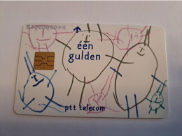 NETHERLANDS  HFL 1,00    CC  MINT CHIP CARD   / COMPLIMENTSCARD / FROM SERIE / MINT   ** 15949** - [3] Sim Cards, Prepaid & Refills