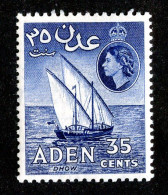 650 BCXX 1959  Scott # 52b Mnh** (offers Welcome) - Aden (1854-1963)