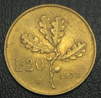 Italia 20 Lire, 1973 - 20 Lire