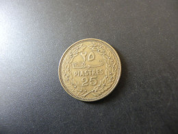 Liban 25 Piastres 1968 - Liban