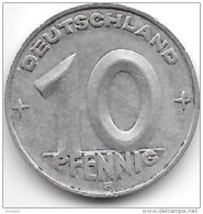 *ddr 10 Pfennig 1953 E !!!   Km 7   Vf+  Catalog Val 28,00$ - 10 Pfennig