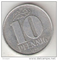 DDR  10 Pfennig  1963  Km 10  Vf+ - 10 Pfennig