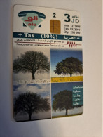 JORDANIE /  CHIPCARD /  3JD/ NICE PICTURE / TREES     / FINE USED  ** 15975 ** - Jordan