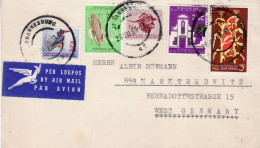 SOUTH AFRICA 1966  AIRMAIL  LETTER SENT TO MARKTREDWITZ - Cartas & Documentos