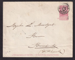 DDFF 353 -- Belgium BREWERY - Entier Postal Bruxelles 1904 Vers L. Moortgat, Brouwer à BREENDONCK - Biere