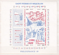 D 745 / ST PIERRE ET MIQUELON / FEUILLET N° 3 NEUF** COTE 11.50€ - Collections, Lots & Series