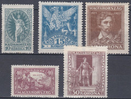 Hongrie 1923 * 100e Anniversaire De La Naissance De Sandor Petofi, 1823-1849 (J21) - Neufs