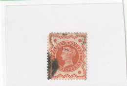 FRANCOBOLLO REGNO UNITO ROSSO DENTELLATO 1 PENNY REGINA VICTORIA (ZP5004 - Used Stamps