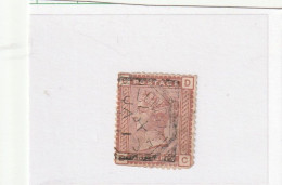 FRANCOBOLLO REGNO UNITO ROSSO DENTELLATO 1 PENNY REGINA VICTORIA (ZP5003 - Used Stamps