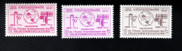 1932680826 1965 SCOTT 279 281 (XX) POSTFRIS  MINT NEVER HINGED  - ITU - INTERNATIONAL TELECOMMUNICATIONS UNION - Libia