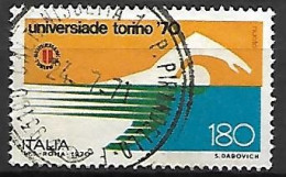 ITALIE      -    1970  .   NATATION      -      Oblitéré - Natación