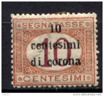 Trento E Trieste 1919 Sass.Segn.2 */MH VF/F - Trentin & Trieste