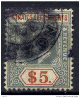 Malacca 1902 Y.T. 90 O/Used VF/F - Straits Settlements