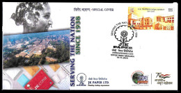 India 2023 JK Paper,Envelope,Letter, Sunflower,Flower,Tribe,Tree,Forest,Recycle,Sp Cover (*) Inde Indien - Lettres & Documents