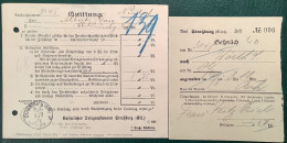 RR ! "STRASSBURG TA 1912" TELEFON-RECHNUNGS PORTOFREIHEIT Brief Formular  (Alsace Lettre Strasbourg D.R Telephone Cover - Briefe U. Dokumente
