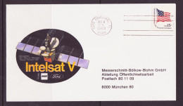 Espace 1980 12 06 - ERNO - Satellite INTELSAT 5 - Fusée Thor Delta - Etats-Unis