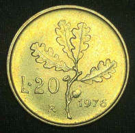 Italia 20 Lire, 1976 - 20 Lire