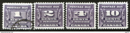 Canada 1934 Segnatasse Y.T S10A/13 MH/O/*/Used VF/F - Port Dû (Taxe)