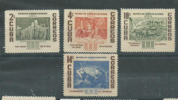 230045583  CUBA  YVERT  Nº450/453  **/MNH - Neufs