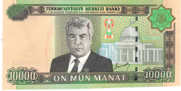 TURKMENISTAN P15 10000 Or 10.000 MANAT 2003 #AE   UNC. - Turkménistan