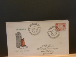 FDC GROENL.43/  LETTRE   GROENLAND  1968 - Cartas & Documentos