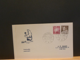 FDC GROENL.50/  LETTRE   GROENLAND  1969 - Cartas & Documentos