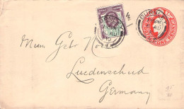 GREAT BRITAIN - MAIL 1910 BURNLEY - LÜDENSCHEID/DE / 1463 - Covers & Documents
