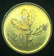 Italia 20 Lire, 1977 - 20 Lire