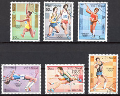 Viêt-Nam   Y&T   436 - 440    Obl   ---  1983  --  Jeux Olypiques De Los Angeles : Sports Divers - Usados
