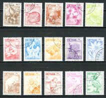 Viêt-Nam   Y&T   553 - 567    Obl   ---  1984  --  Flore Et Faune   --  TTB - Used Stamps