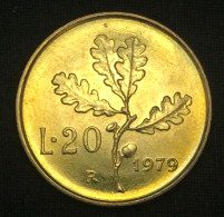 Italia 20 Lire, 1979 (FDC) - 20 Lire