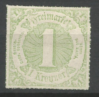 ALLEMAGNE Tour Et Taxis N° 49 NEUF* CHARNIERE   / Hinge / MH - Mint