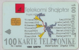 PHONE CARD - ALBANIA (H.26.1 - Albanië