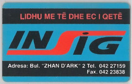 PHONE CARD - ALBANIA (H.26.7 - Albania