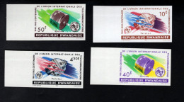 1932694740 1965 SCOTT 109 112 IMPERF (XX) POSTFRIS  MINT NEVER HINGED  - ITU - INTERNATIONAL TELECOMMUNICATIONS UNION - Unused Stamps