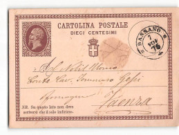 16146 BASSANO X FAENZA - Entero Postal