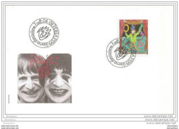 201 - 83 - Enveloppe Suisse - "Clown Dimitri" - Circus