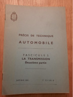 Guide Technique Du Sous-officier D'infanterie - La Transmission 1961 Partie 2 - Frans