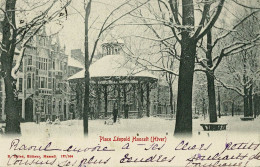 Delcampe - Hasselt, Place Léopold, Hiver - Hasselt
