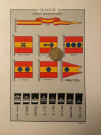 MARINA MILITARE INSEGNE E DISTINTIVI DI GRADO - SPAGNA - 1937 - Material Und Zubehör