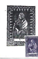 Poland & Maximum Card, Madonna By Veit Stoss, Varsovia A Rio De Janeiro Brasil 1960 (6886) - Maximumkarten