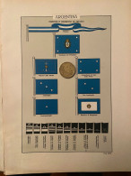 MARINA MILITARE INSEGNE E DISTINTIVI DI GRADO  - ARGENTINA - 1937 - Materiaal En Toebehoren