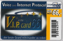 CARTA TELEFONICA INTEROUTE 66 GERMANIA (M83.4 - Autres & Non Classés