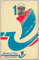 CARTA PARCHEGGIO MAIRIE DE PARIS -PARIGI (M58.6 - PIAF Parking Cards