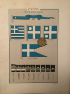 MARINA MILITARE INSEGNE E DISTINTIVI DI GRADO  - GRECIA - 1937 - Material Und Zubehör