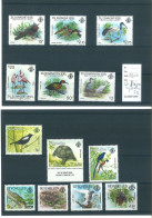 Seychelles Lot De 13 Timbres Thématique Oiseaux Et Animaux ** - Seychelles (1976-...)