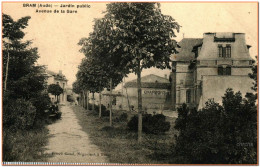 11 - BRAM - Jardin Public - Avenue De La Gare - Bram