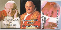 LOTTO 3 MAGNETI TEMATICA PAPA (N55 - Characters