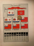 MARINA MILITARE INSEGNE E DISTINTIVI DI GRADO  - U.R.S.S.- 1937 - Material Und Zubehör